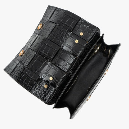 Crocodile Pattern Crossbody Bag - ShopLorca