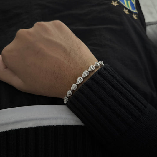 Cubic Teardrop Bracelet - ShopLorca