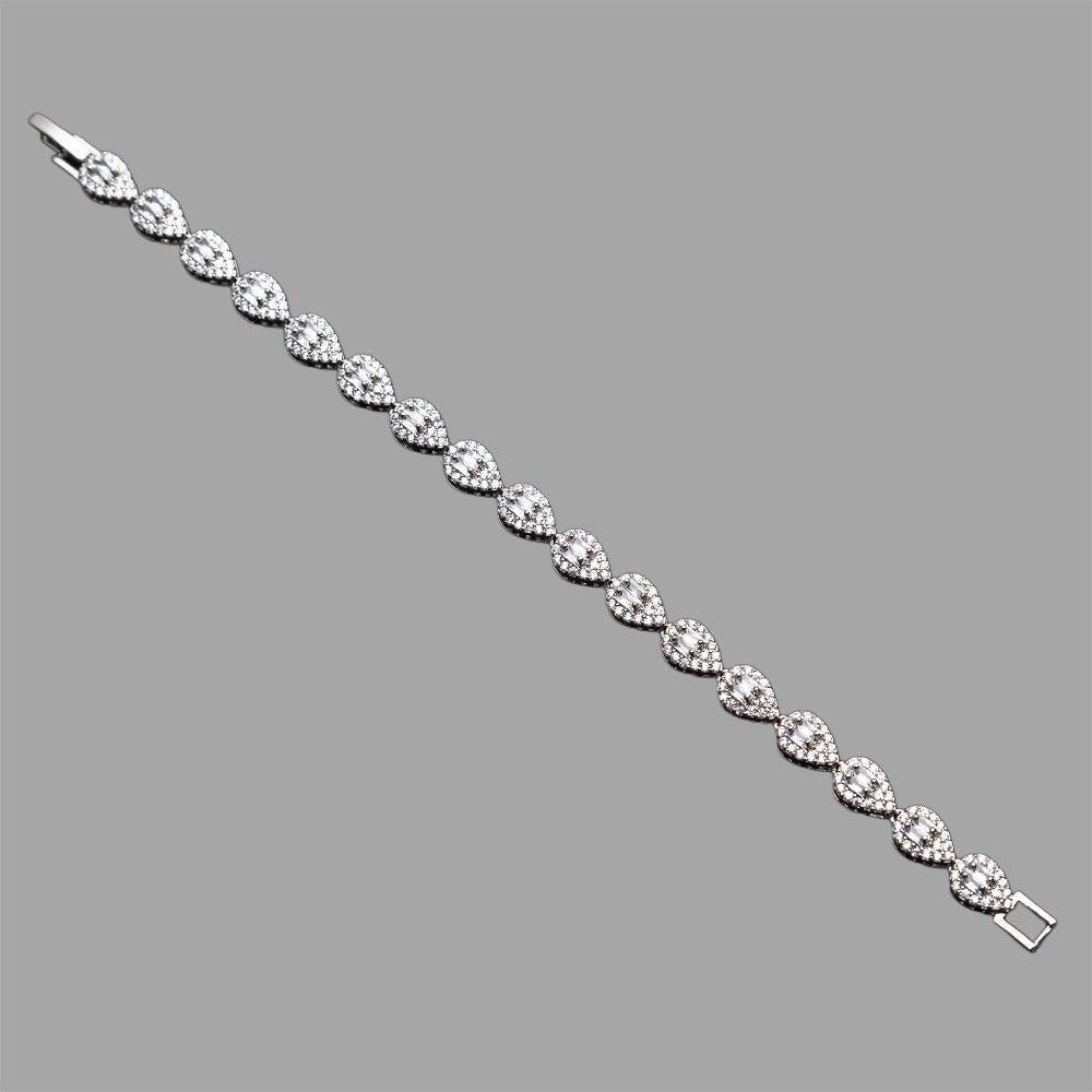 Cubic Teardrop Bracelet - ShopLorca