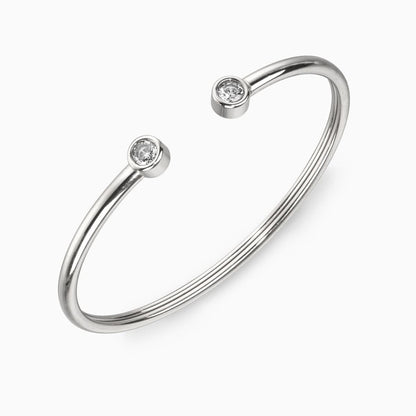 Verano Studded Stones Cuff Bangle - ShopLorca