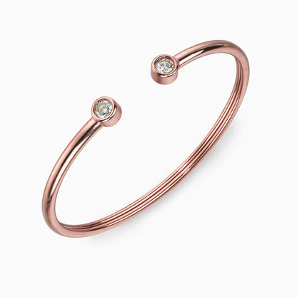 Verano Studded Stones Cuff Bangle - ShopLorca